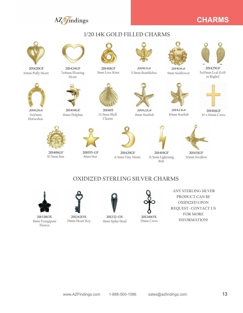 AZ Findings Permanent Jewelry Catalog Weekly Ad January 1 - December 31, 2026