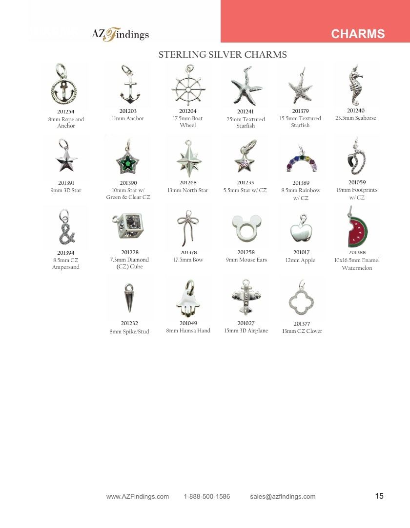 AZ Findings Permanent Jewelry Catalog Weekly Ad January 1 - December 31, 2026