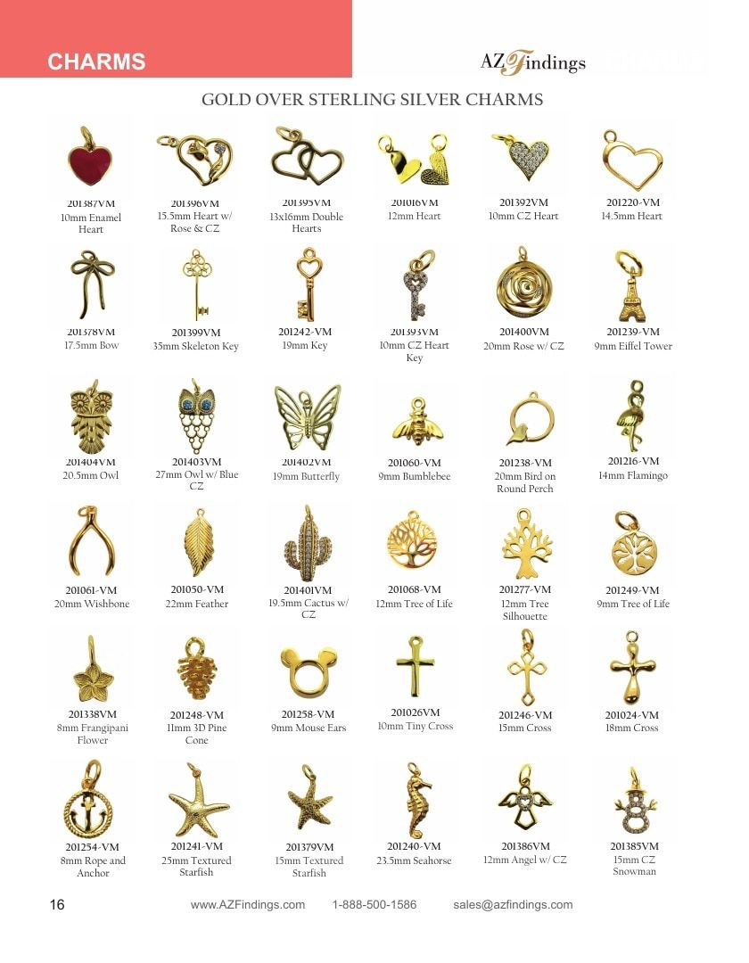 AZ Findings Permanent Jewelry Catalog Weekly Ad January 1 - December 31, 2026