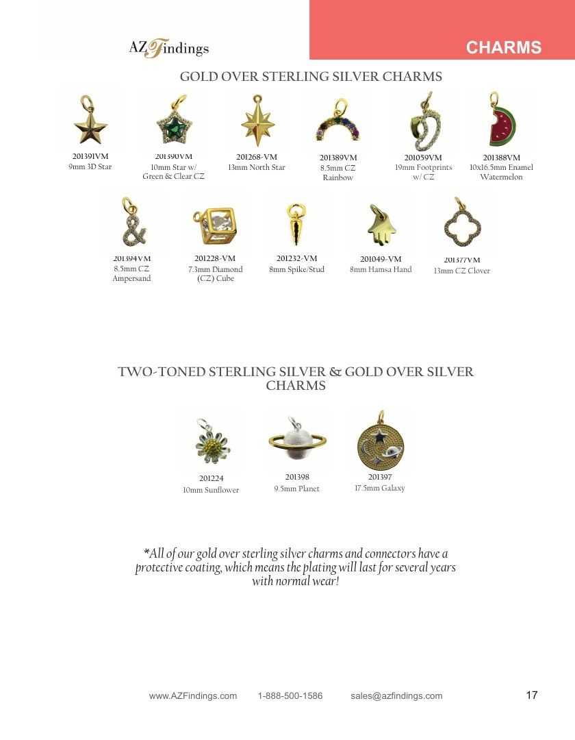 AZ Findings Permanent Jewelry Catalog Weekly Ad January 1 - December 31, 2026
