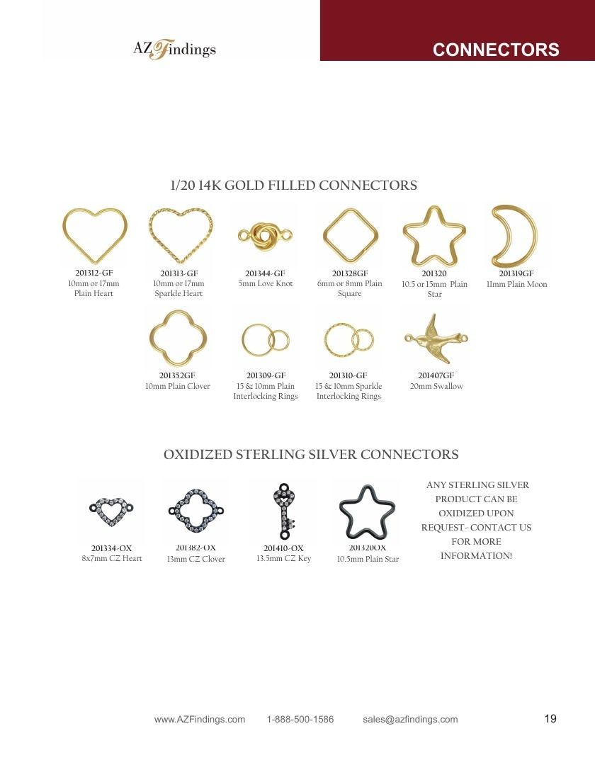 AZ Findings Permanent Jewelry Catalog Weekly Ad January 1 - December 31, 2026