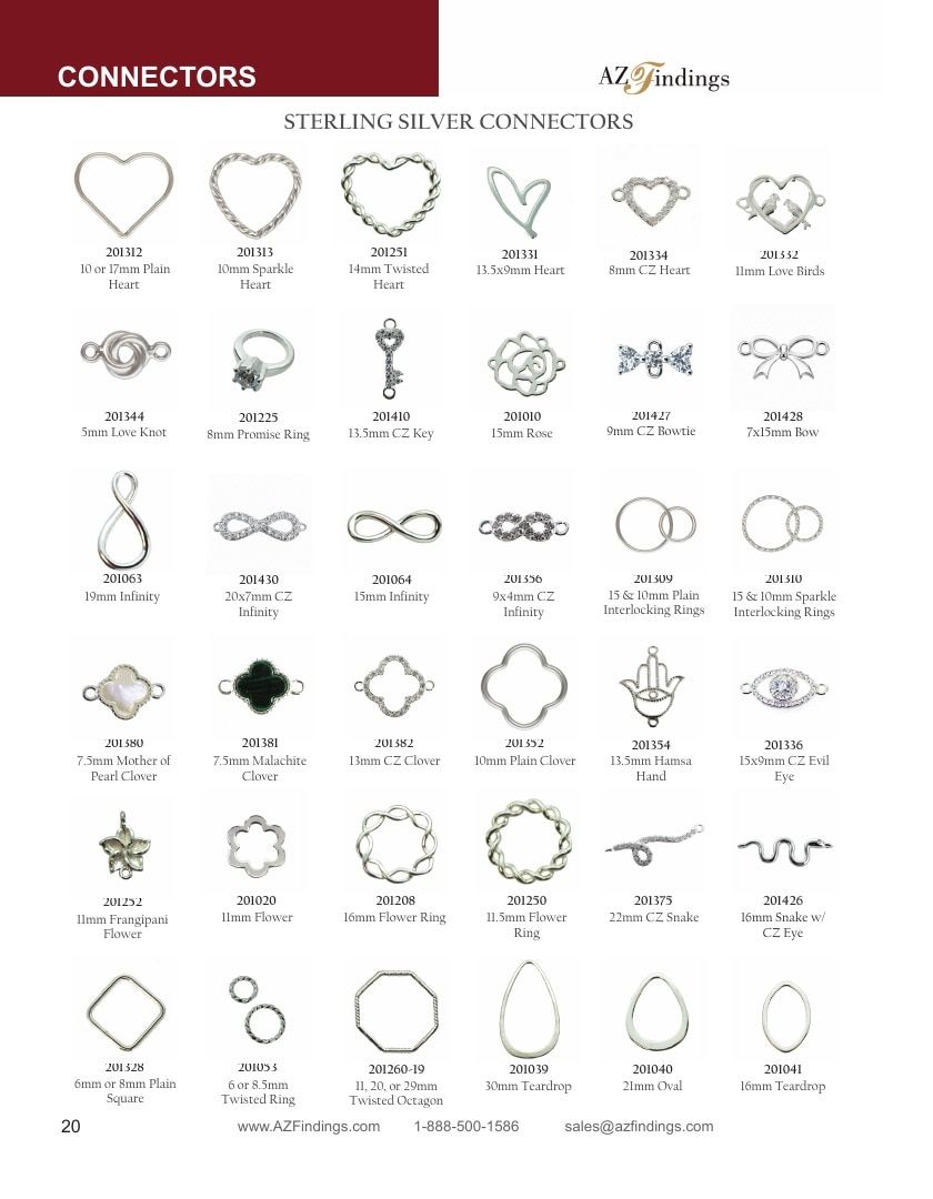 AZ Findings Permanent Jewelry Catalog Weekly Ad January 1 - December 31, 2026