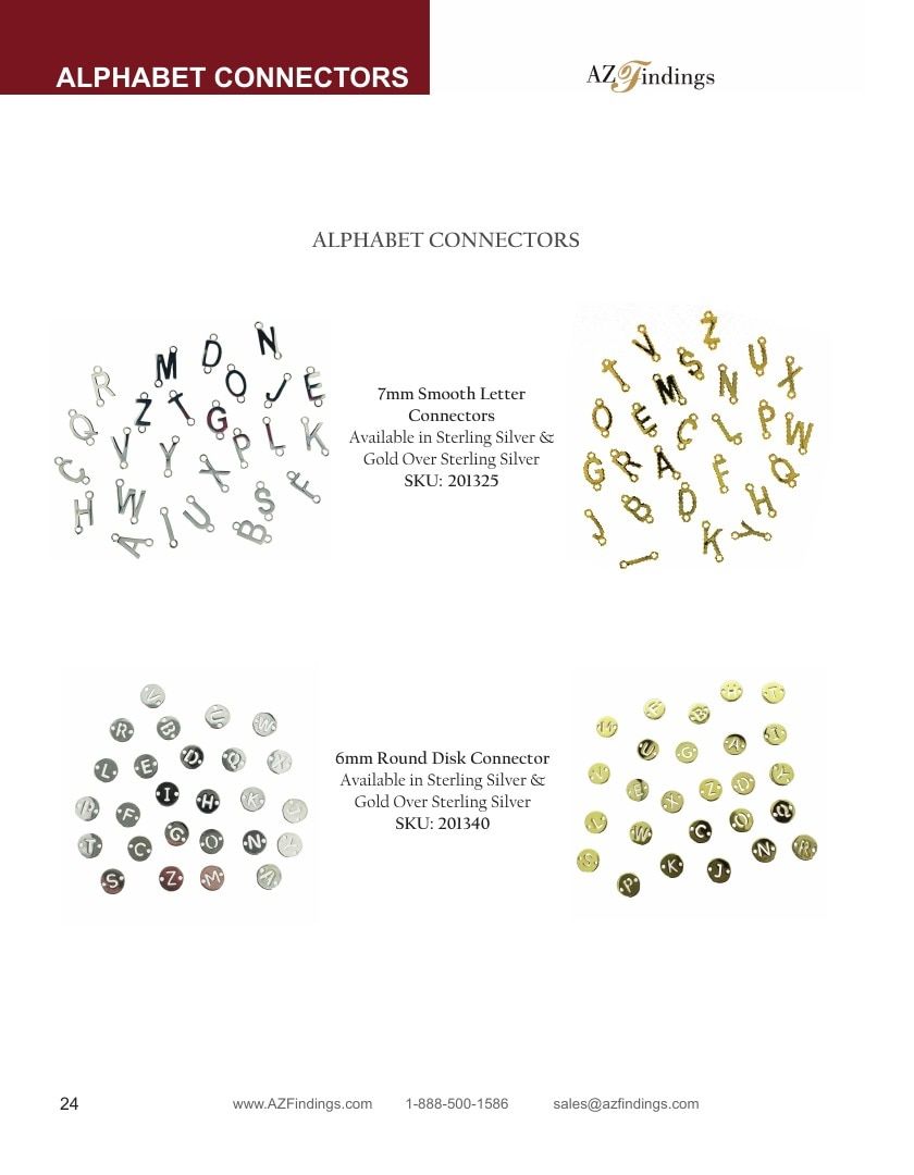 AZ Findings Permanent Jewelry Catalog Weekly Ad January 1 - December 31, 2026