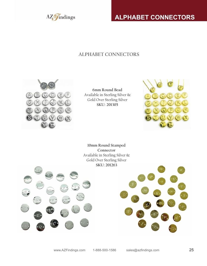 AZ Findings Permanent Jewelry Catalog Weekly Ad January 1 - December 31, 2026