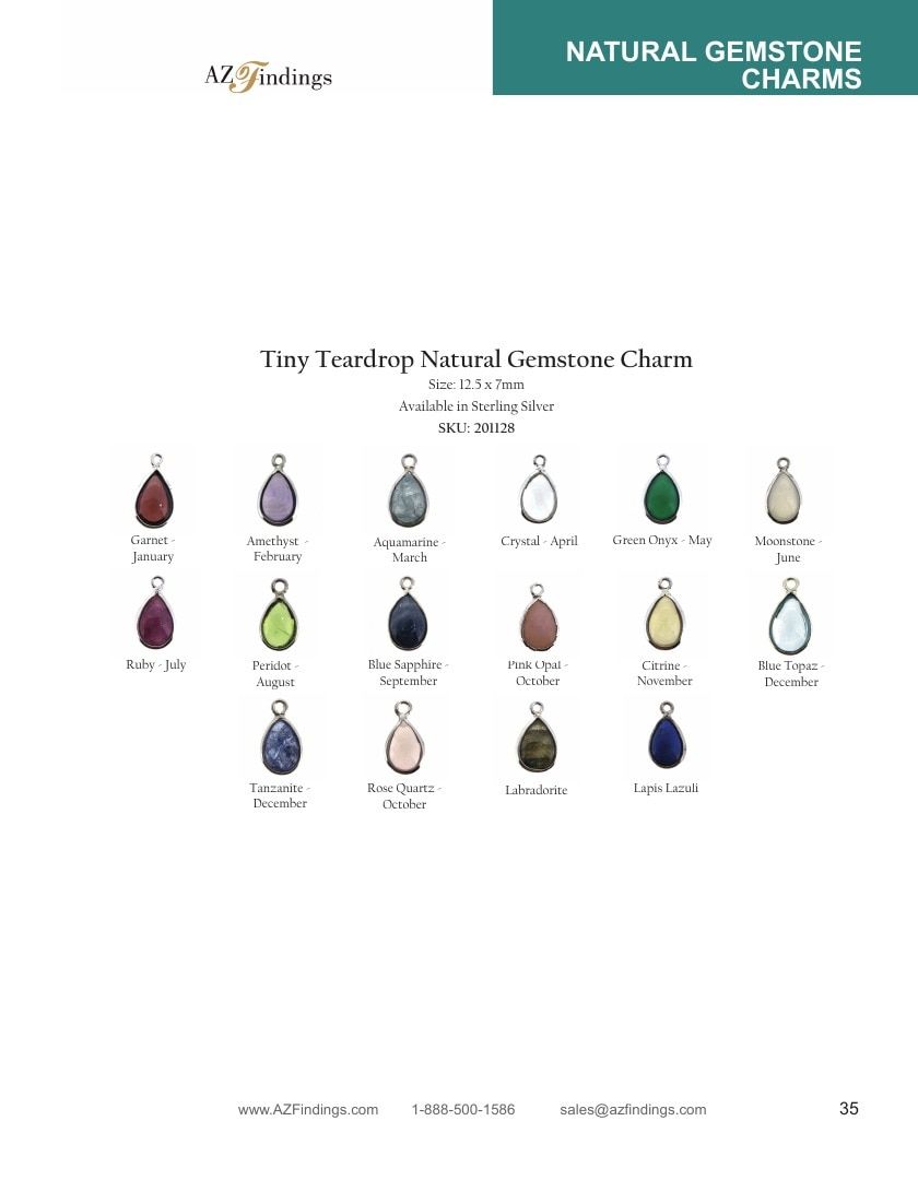 AZ Findings Permanent Jewelry Catalog Weekly Ad January 1 - December 31, 2026