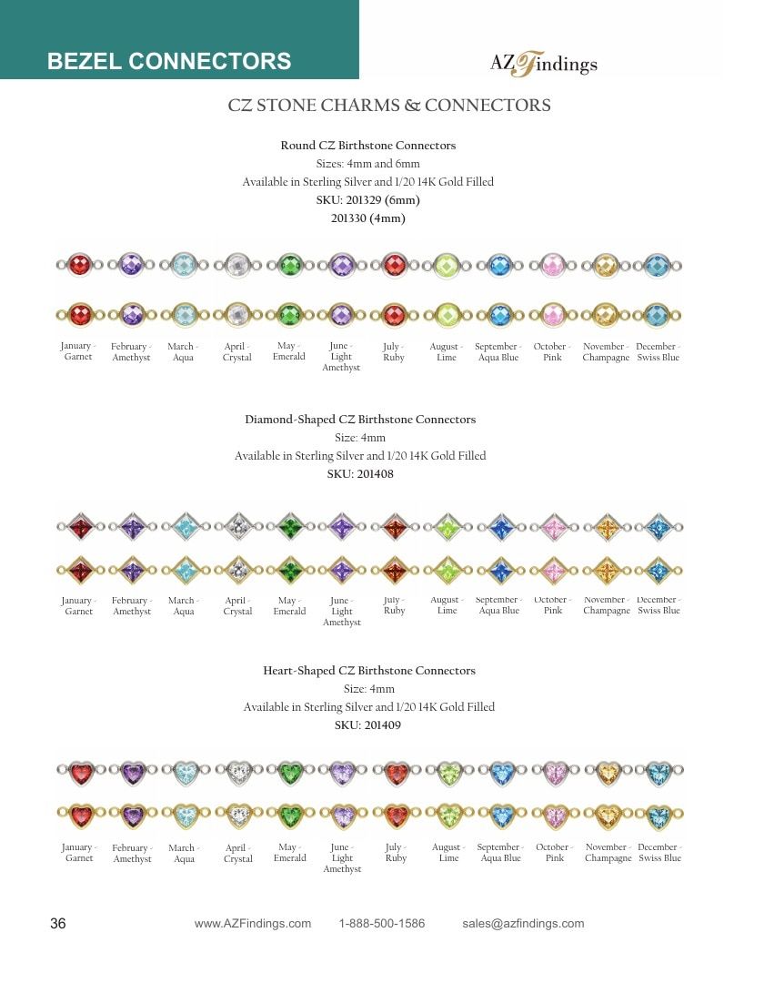 AZ Findings Permanent Jewelry Catalog Weekly Ad January 1 - December 31, 2026