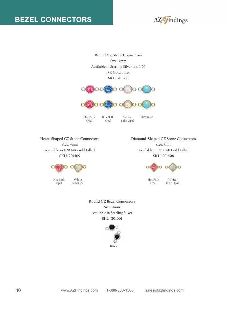 AZ Findings Permanent Jewelry Catalog Weekly Ad January 1 - December 31, 2026