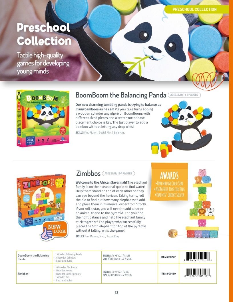Blue Orange Games Annual Games Catalog Weekly Ad January 1 - December 31, 2026