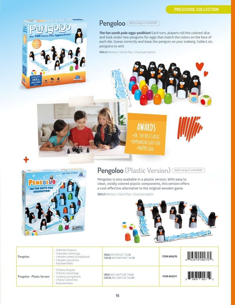 Blue Orange Games Annual Games Catalog Weekly Ad January 1 - December 31, 2026