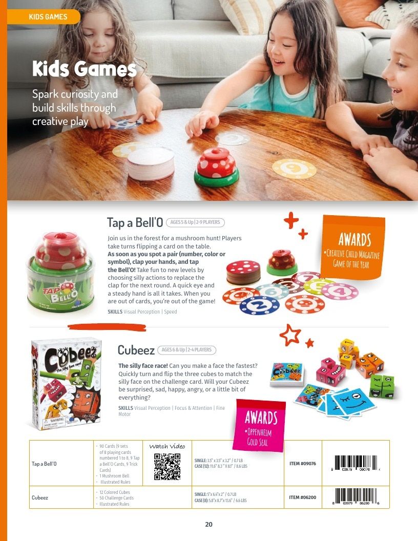 Blue Orange Games Annual Games Catalog Weekly Ad January 1 - December 31, 2026