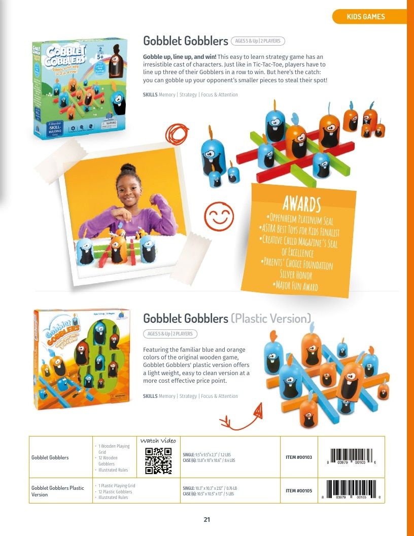 Blue Orange Games Annual Games Catalog Weekly Ad January 1 - December 31, 2026