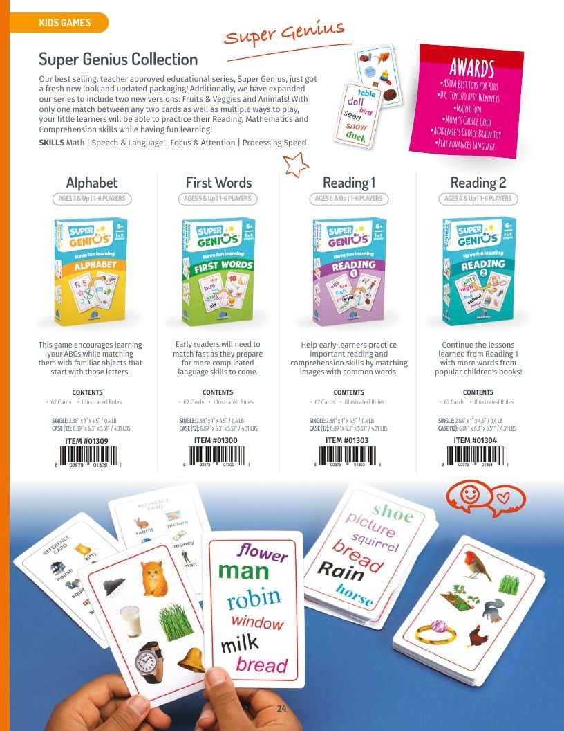Blue Orange Games Annual Games Catalog Weekly Ad January 1 - December 31, 2026