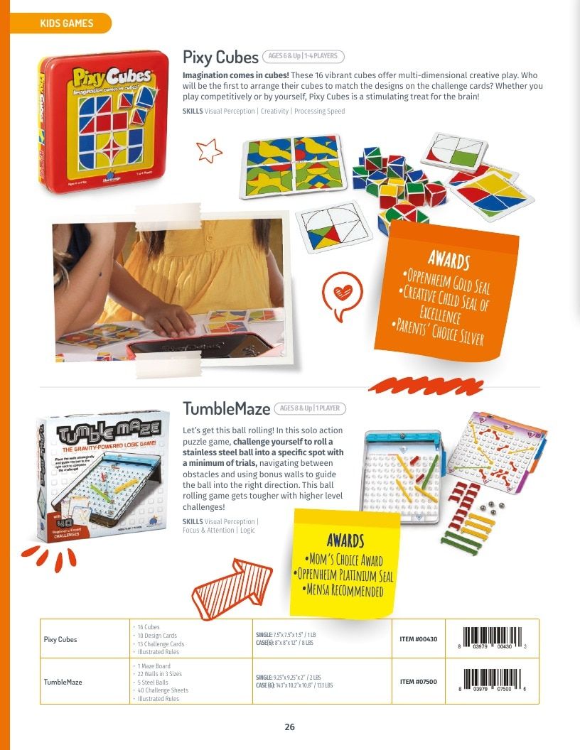 Blue Orange Games Annual Games Catalog Weekly Ad January 1 - December 31, 2026
