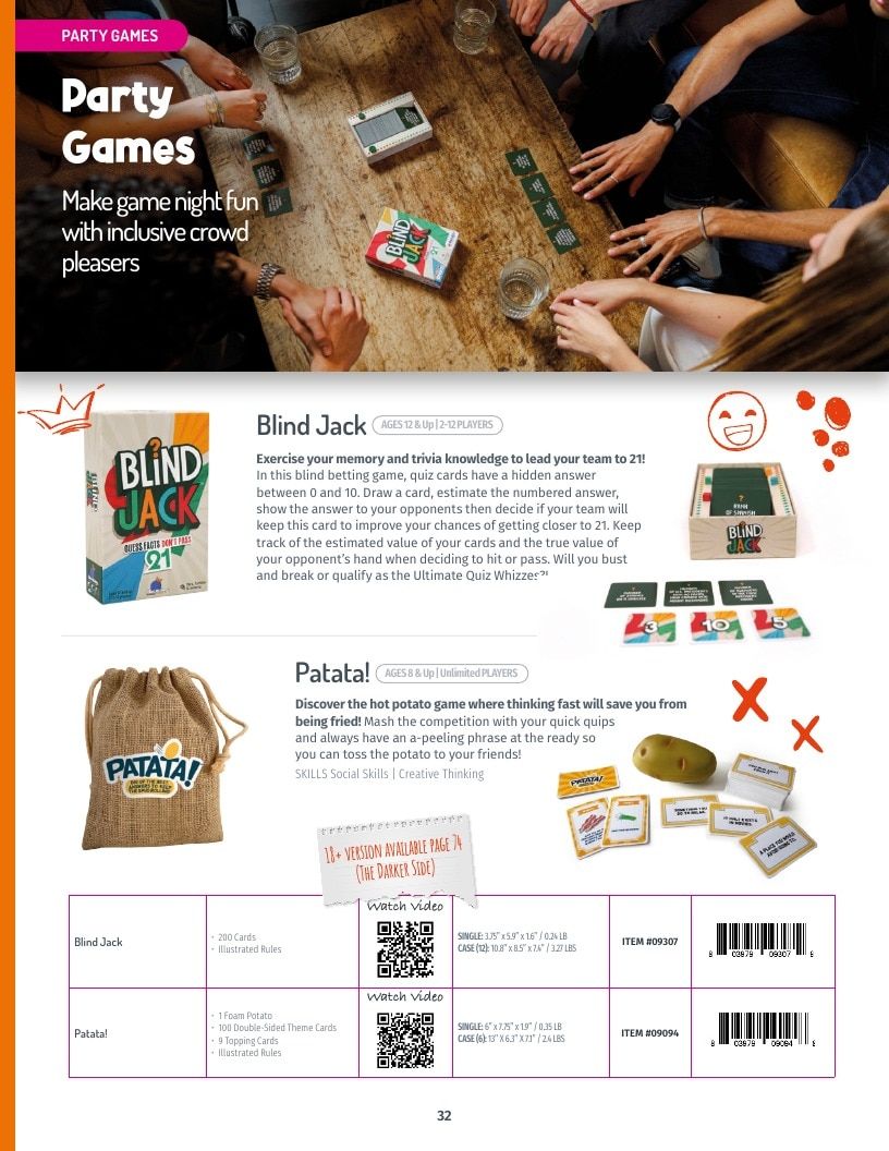 Blue Orange Games Annual Games Catalog Weekly Ad January 1 - December 31, 2026
