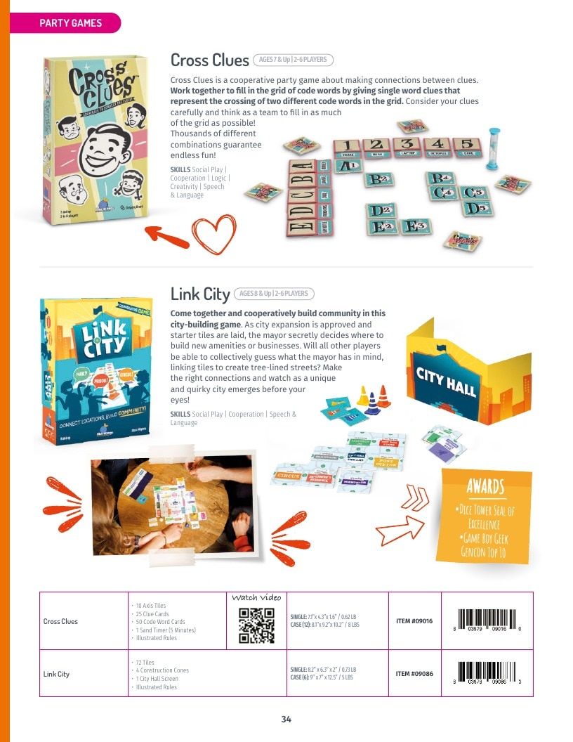 Blue Orange Games Annual Games Catalog Weekly Ad January 1 - December 31, 2026
