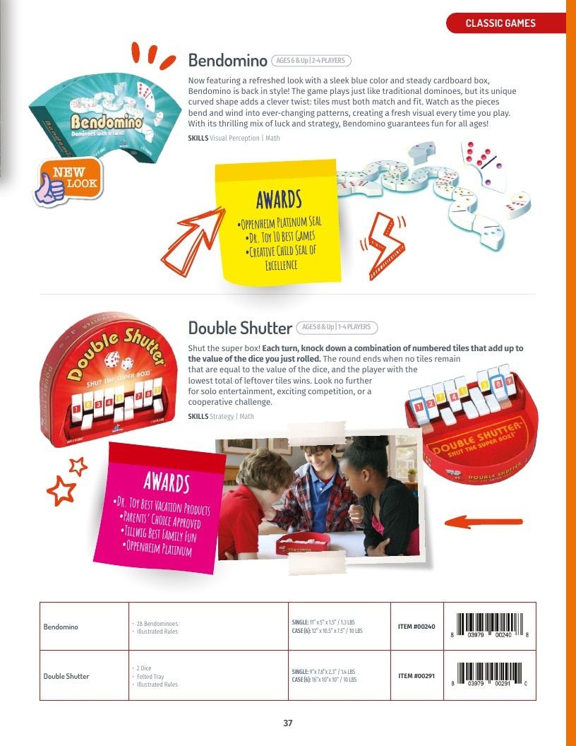 Blue Orange Games Annual Games Catalog Weekly Ad January 1 - December 31, 2026