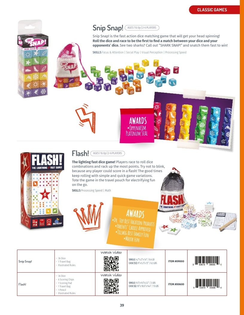 Blue Orange Games Annual Games Catalog Weekly Ad January 1 - December 31, 2026