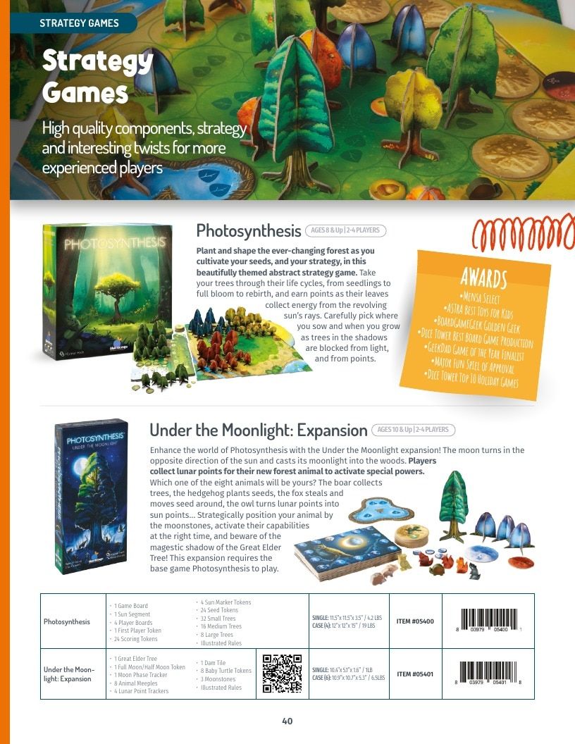 Blue Orange Games Annual Games Catalog Weekly Ad January 1 - December 31, 2026