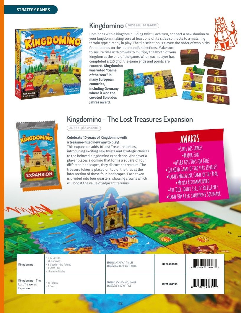 Blue Orange Games Annual Games Catalog Weekly Ad January 1 - December 31, 2026