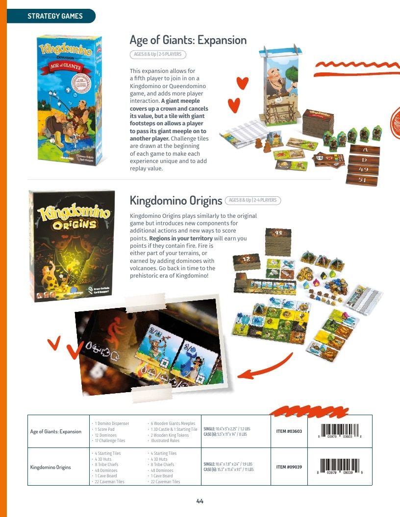 Blue Orange Games Annual Games Catalog Weekly Ad January 1 - December 31, 2026