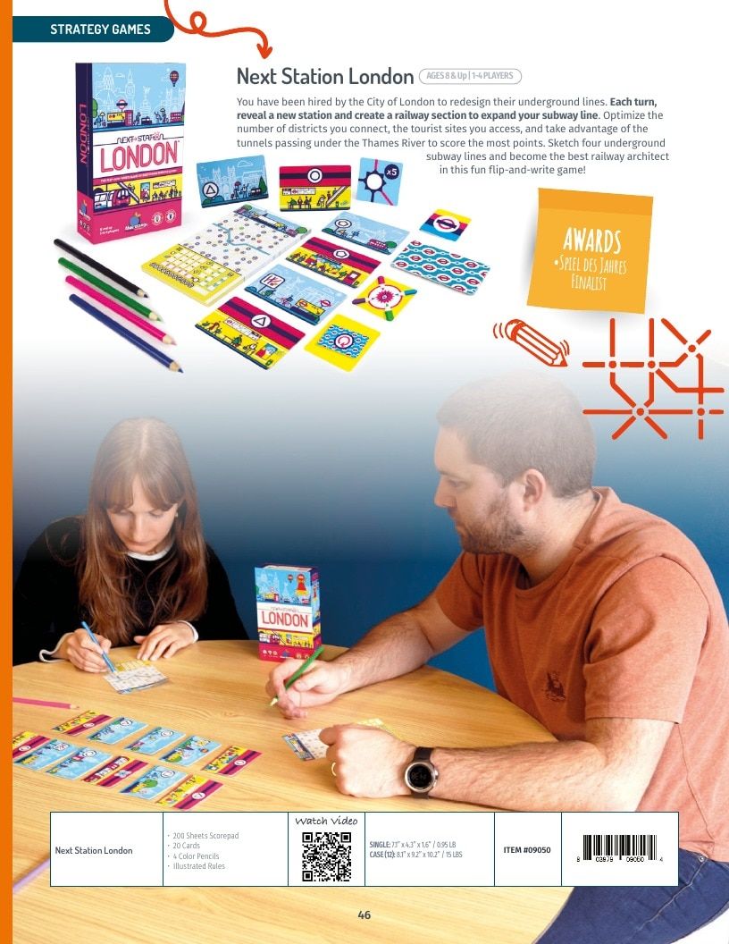 Blue Orange Games Annual Games Catalog Weekly Ad January 1 - December 31, 2026