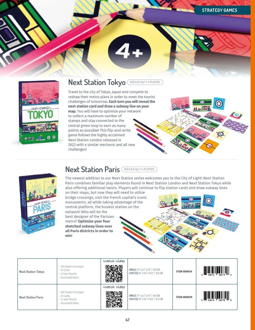 Blue Orange Games Annual Games Catalog Weekly Ad January 1 - December 31, 2026