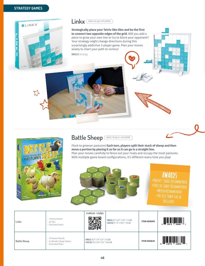 Blue Orange Games Annual Games Catalog Weekly Ad January 1 - December 31, 2026