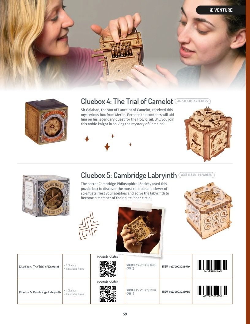 Blue Orange Games Annual Games Catalog Weekly Ad January 1 - December 31, 2026
