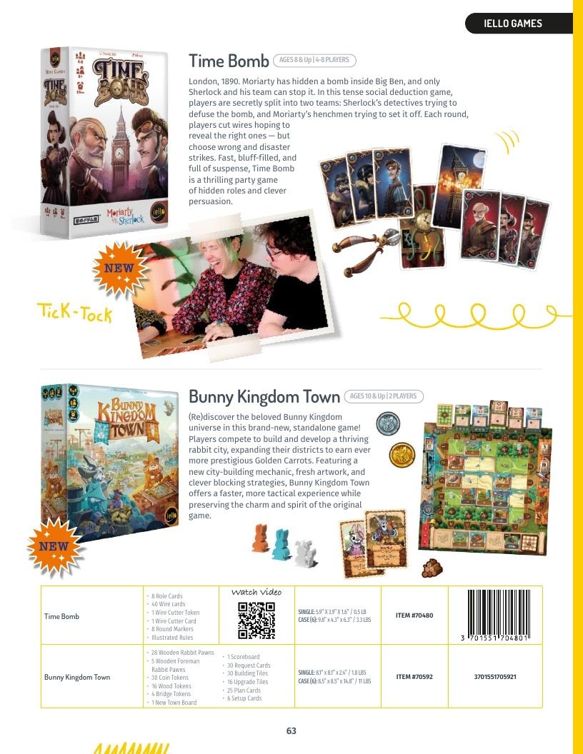 Blue Orange Games Annual Games Catalog Weekly Ad January 1 - December 31, 2026