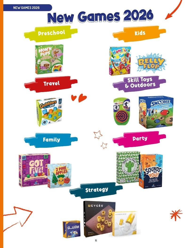 Blue Orange Games Annual Games Catalog Weekly Ad January 1 - December 31, 2026