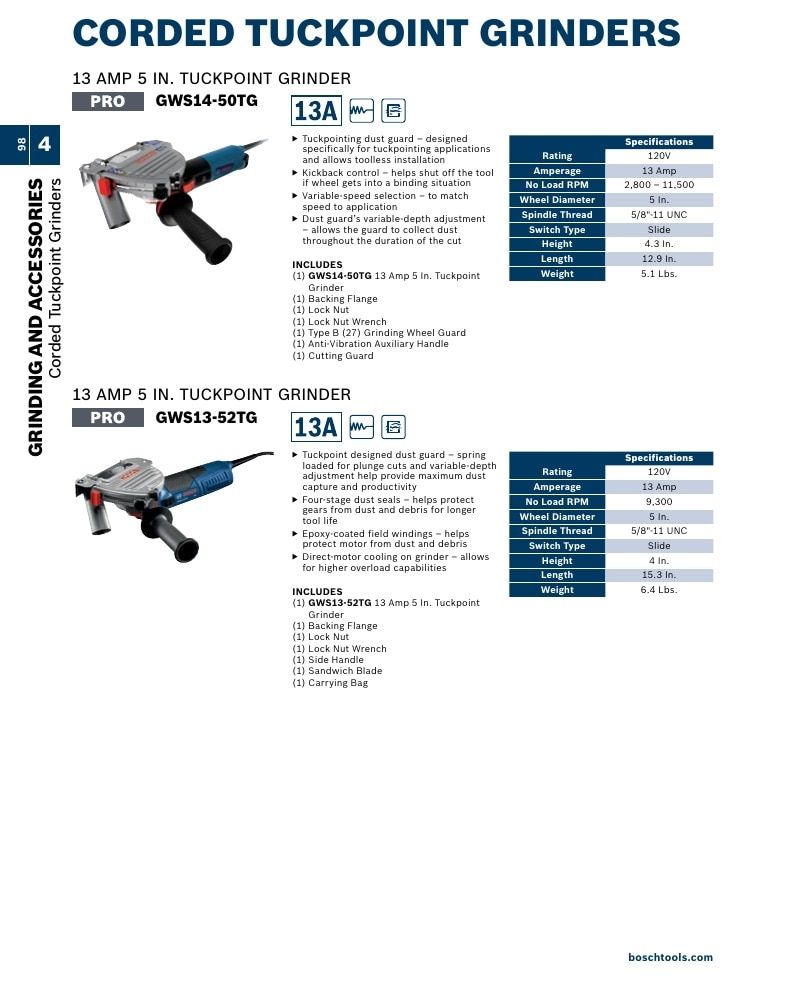 Bosch Power Tools Power Tools Catalog Weekly Ad January 1 - December 31, 2026