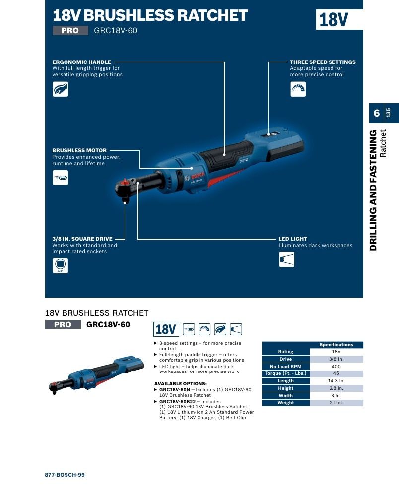 Bosch Power Tools Power Tools Catalog Weekly Ad January 1 - December 31, 2026