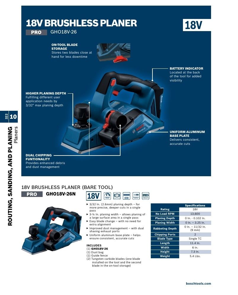 Bosch Power Tools Power Tools Catalog Weekly Ad January 1 - December 31, 2026