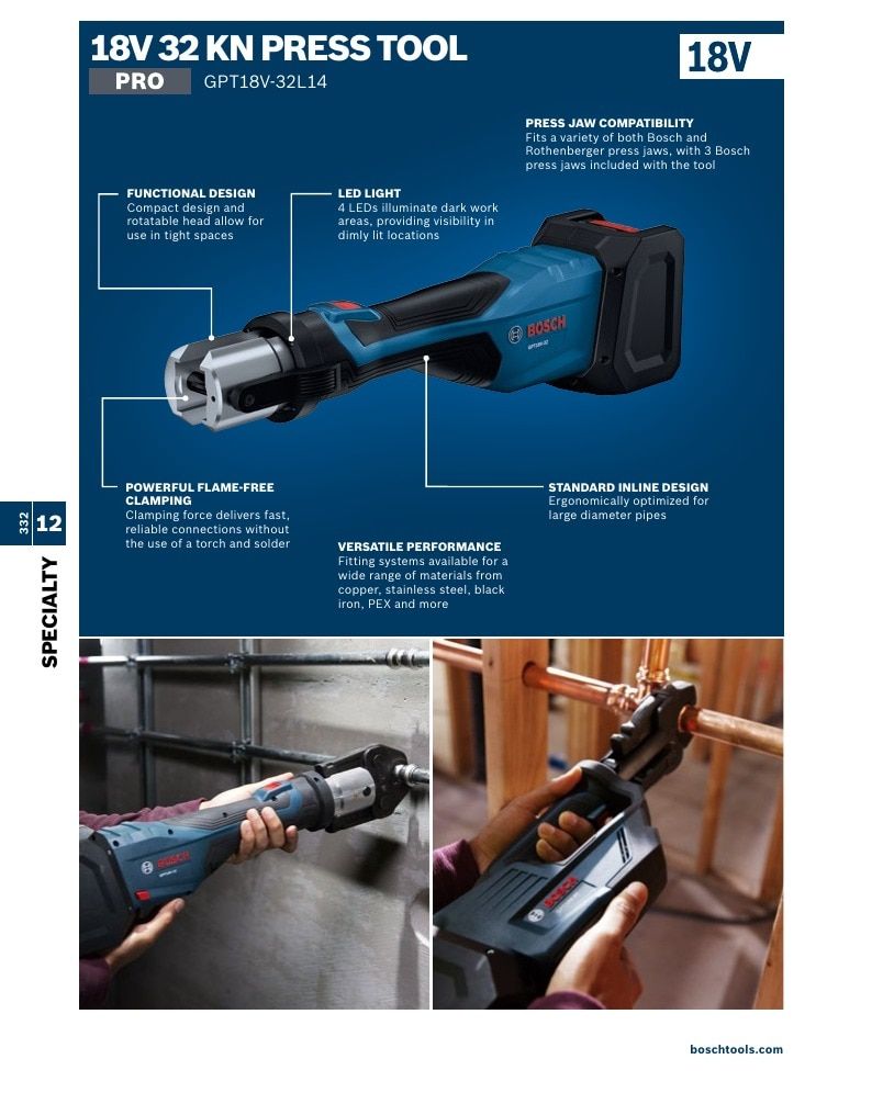 Bosch Power Tools Power Tools Catalog Weekly Ad January 1 - December 31, 2026