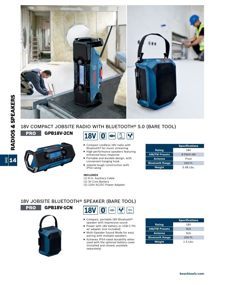 Bosch Power Tools Power Tools Catalog Weekly Ad January 1 - December 31, 2026