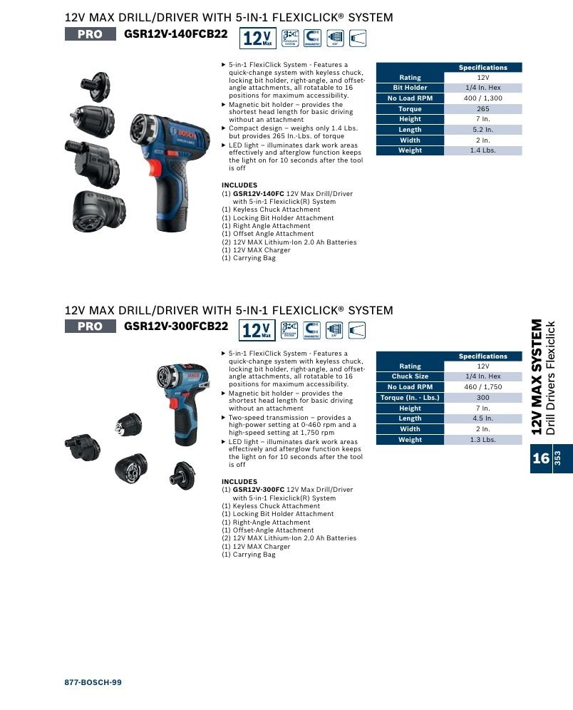 Bosch Power Tools Power Tools Catalog Weekly Ad January 1 - December 31, 2026