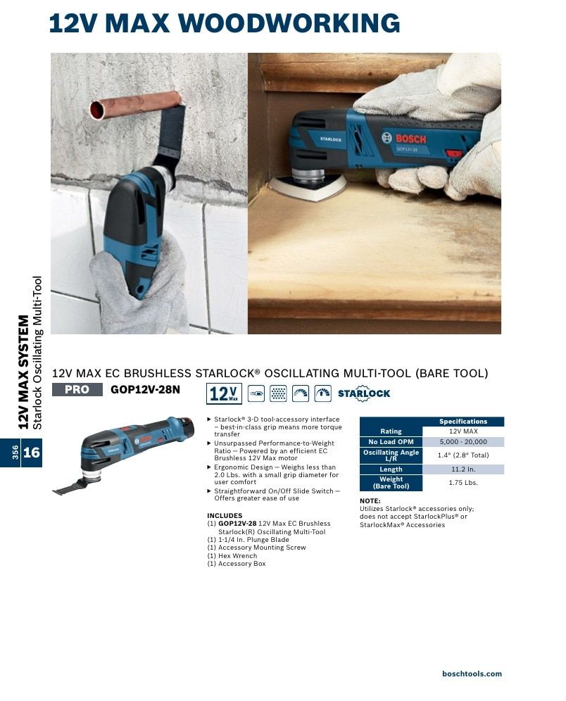 Bosch Power Tools Power Tools Catalog Weekly Ad January 1 - December 31, 2026