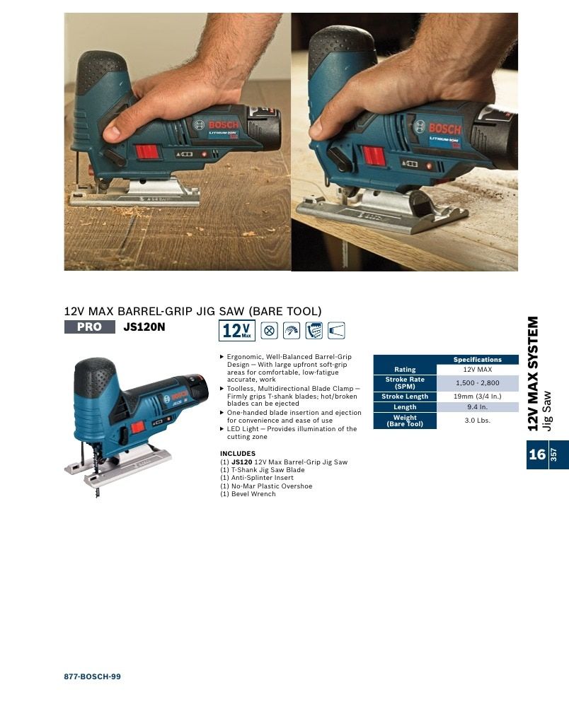 Bosch Power Tools Power Tools Catalog Weekly Ad January 1 - December 31, 2026
