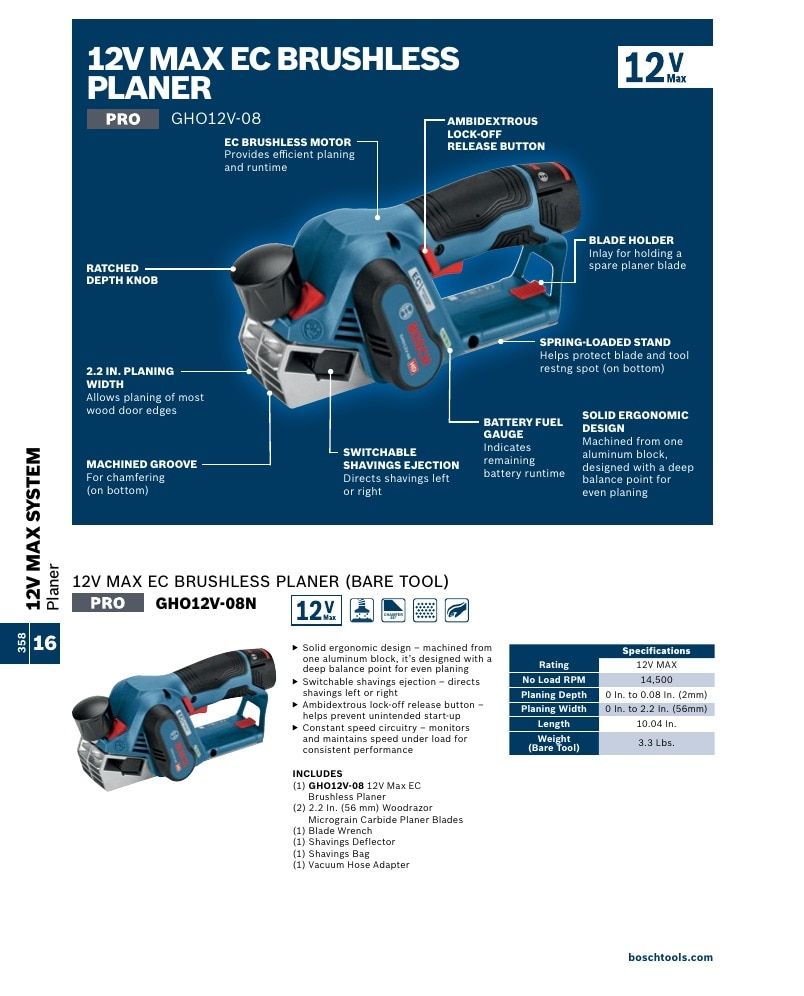 Bosch Power Tools Power Tools Catalog Weekly Ad January 1 - December 31, 2026