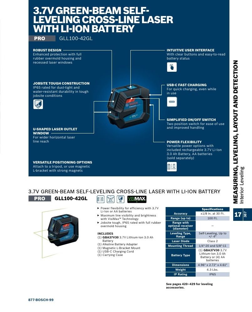 Bosch Power Tools Power Tools Catalog Weekly Ad January 1 - December 31, 2026