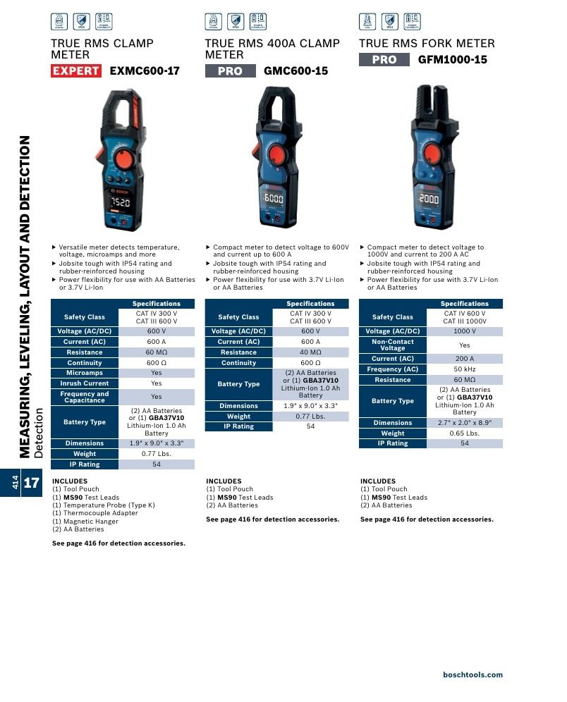Bosch Power Tools Power Tools Catalog Weekly Ad January 1 - December 31, 2026