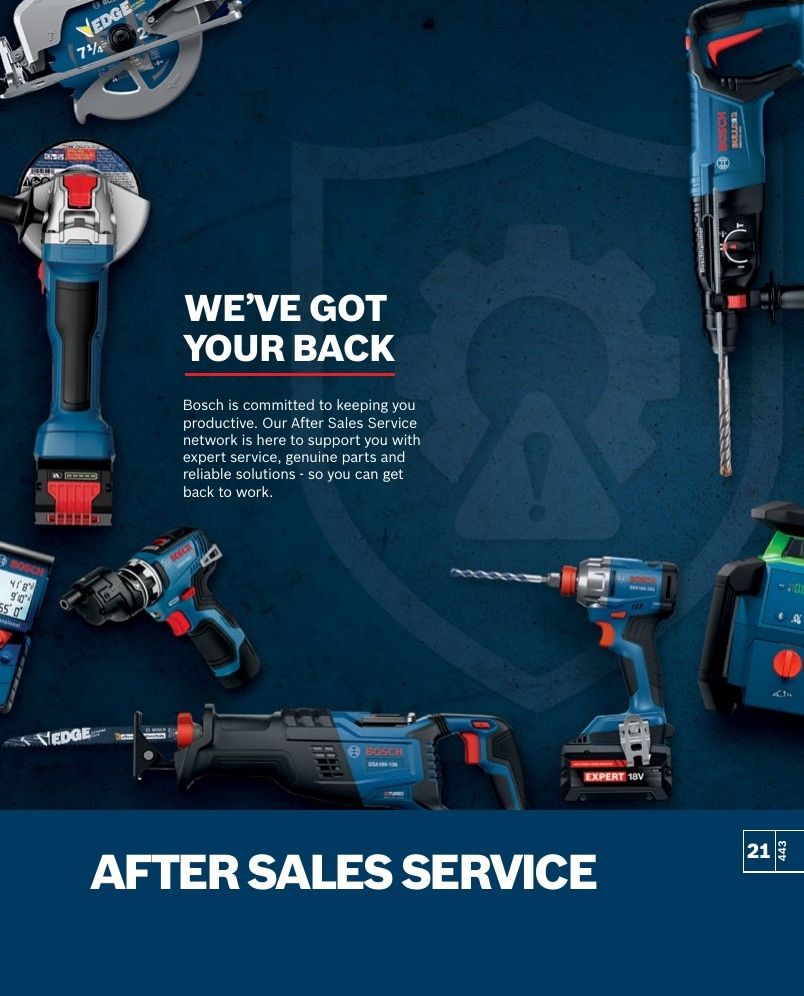 Bosch Power Tools Power Tools Catalog Weekly Ad January 1 - December 31, 2026