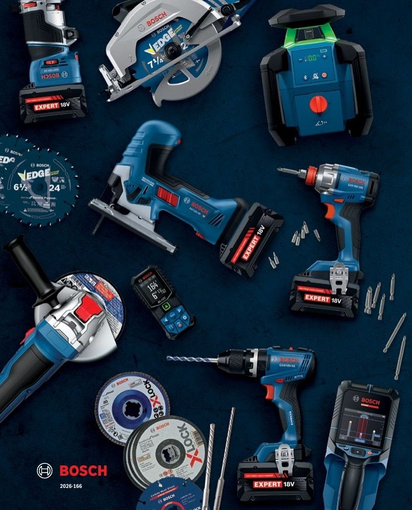 Bosch Power Tools Power Tools Catalog Weekly Ad January 1 - December 31, 2026