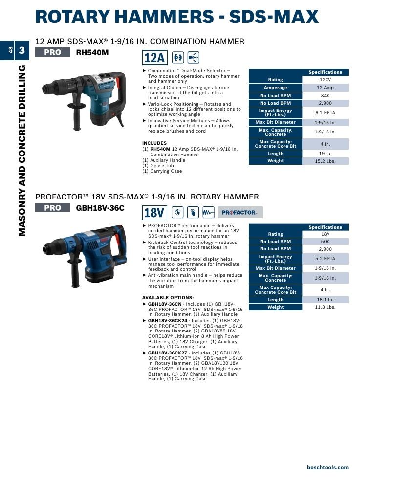 Bosch Power Tools Power Tools Catalog Weekly Ad January 1 - December 31, 2026