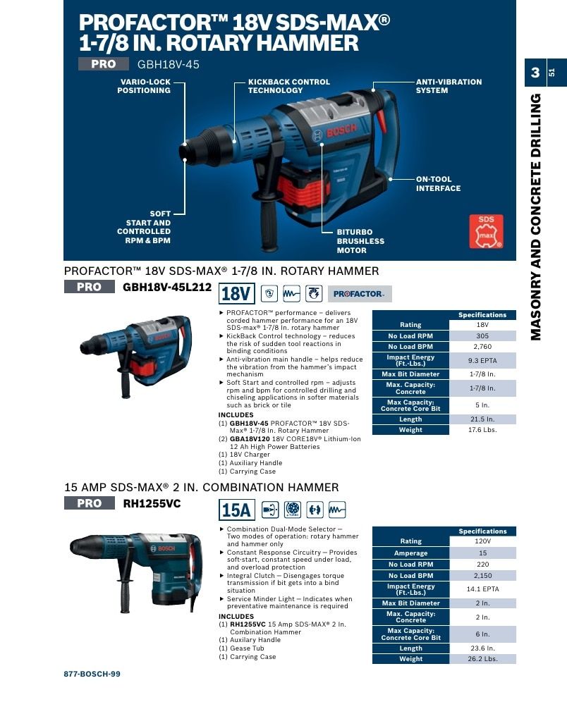 Bosch Power Tools Power Tools Catalog Weekly Ad January 1 - December 31, 2026