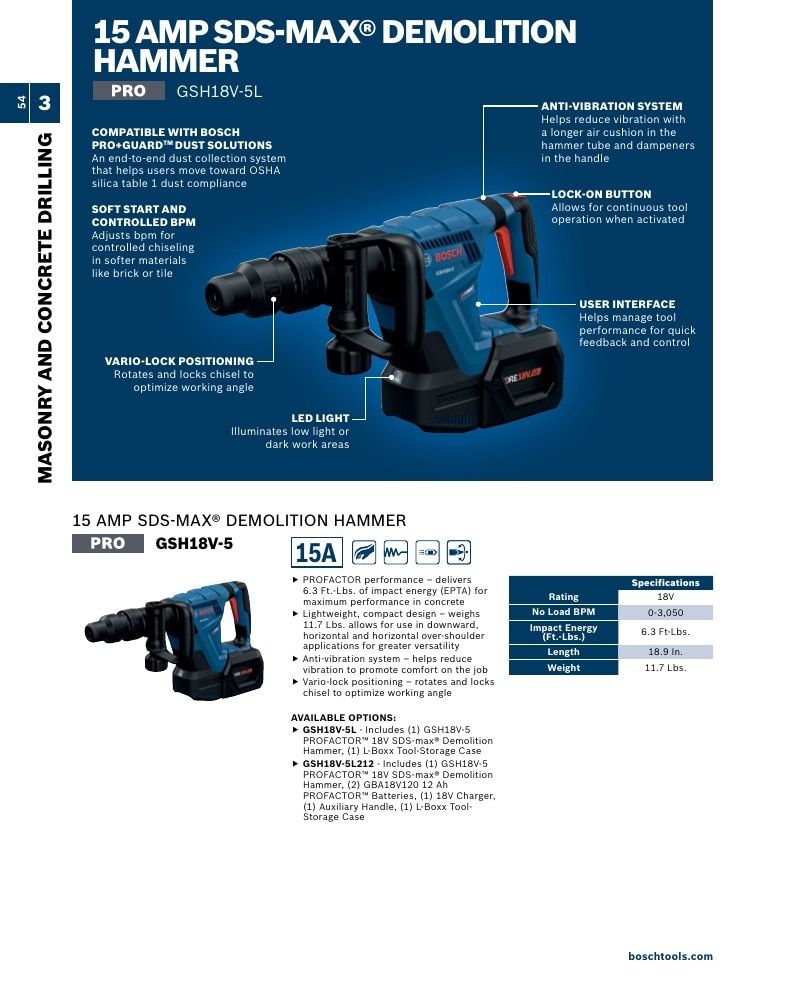 Bosch Power Tools Power Tools Catalog Weekly Ad January 1 - December 31, 2026