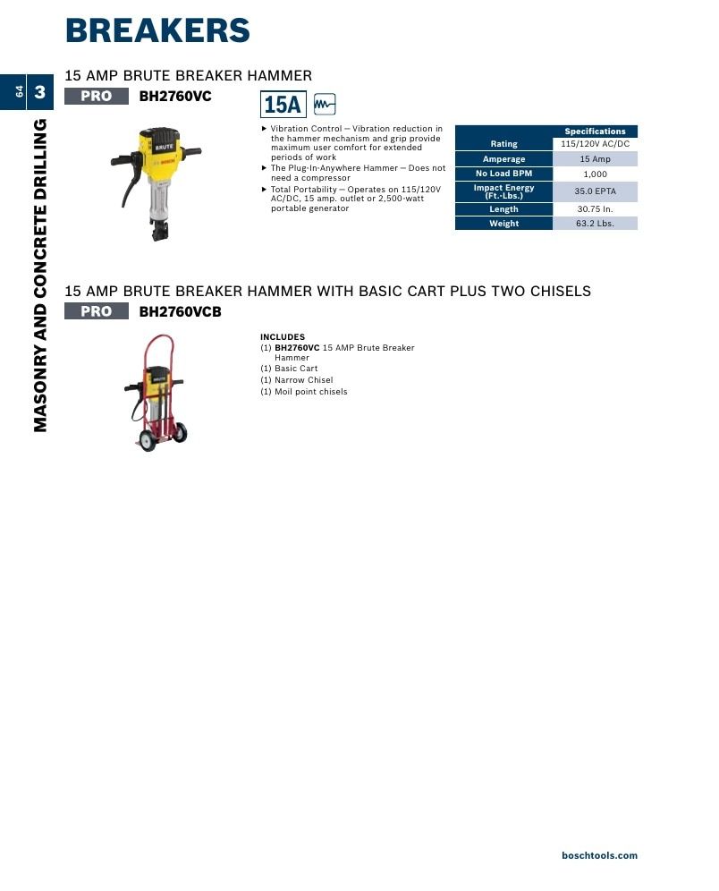 Bosch Power Tools Power Tools Catalog Weekly Ad January 1 - December 31, 2026
