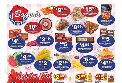 Boyer's Food Markets (Ashland and other locations, PA) Weekly Ad August 30 - September 5, 2026