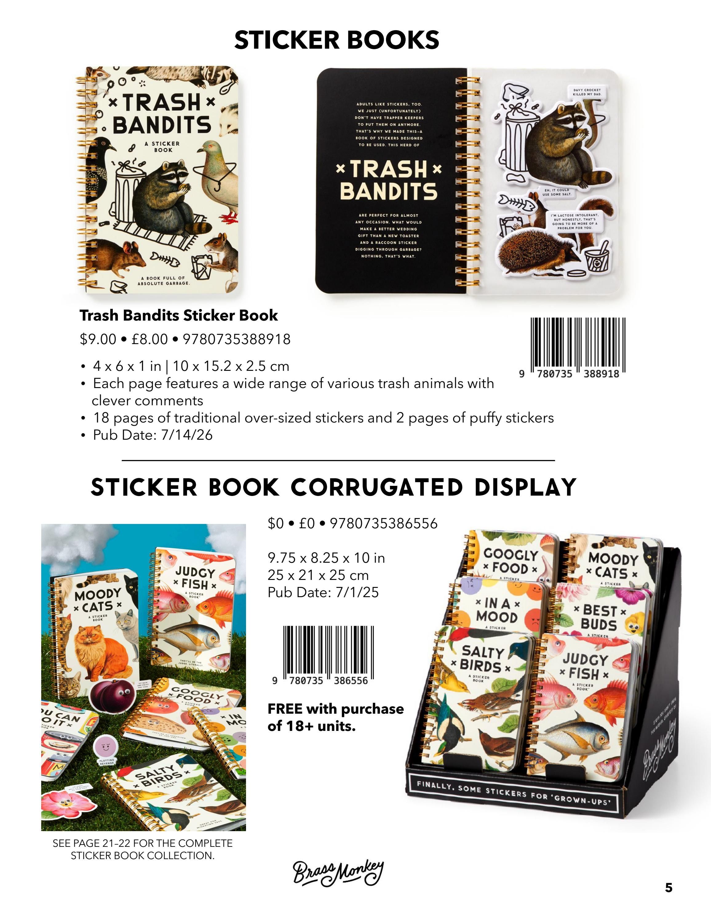 Brass Monkey Fall Gifts Catalog Weekly Ad January 1 - December 31, 2026