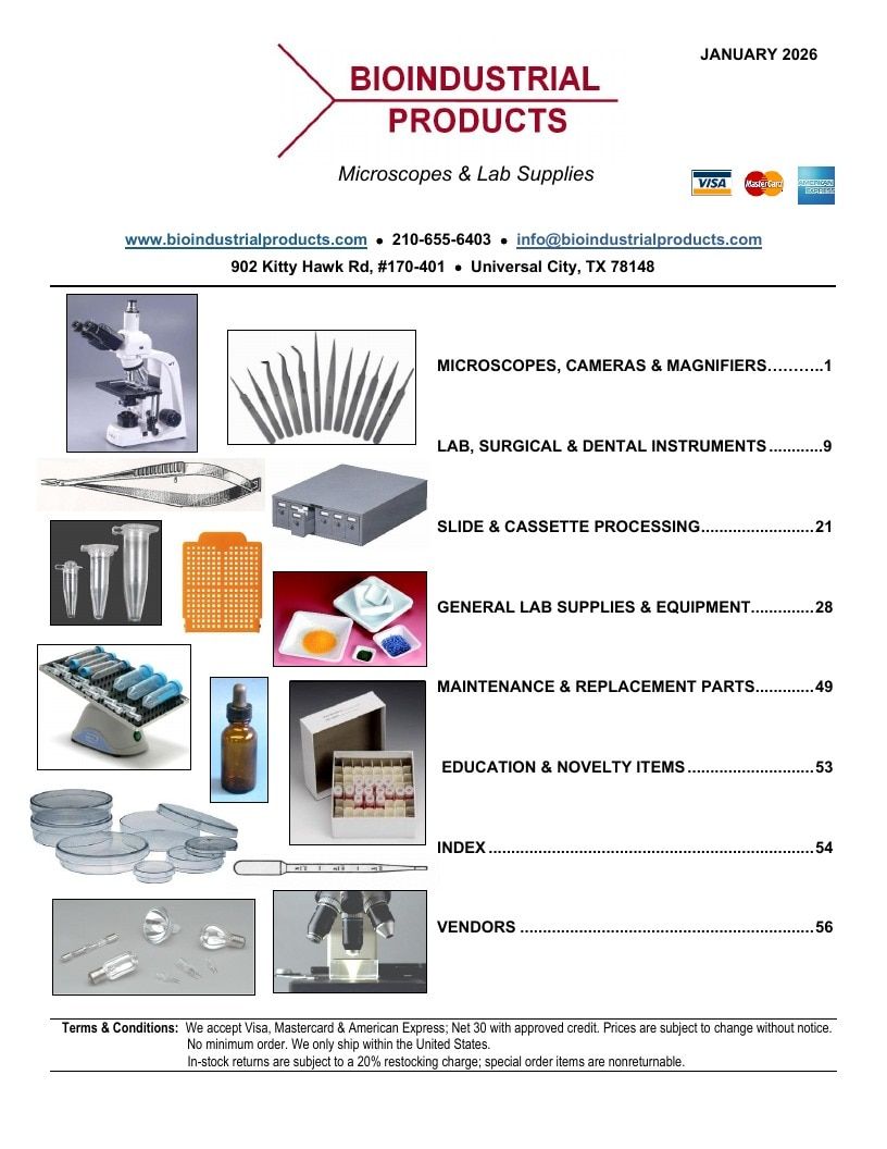 Bioindustrial Products Industrial Biological Products Catalog Weekly Ad January 1 - December 31, 2026